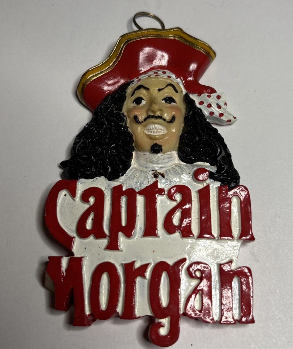 Captain Morgan Vintage Mardi Gras Pendant 4” Collectible